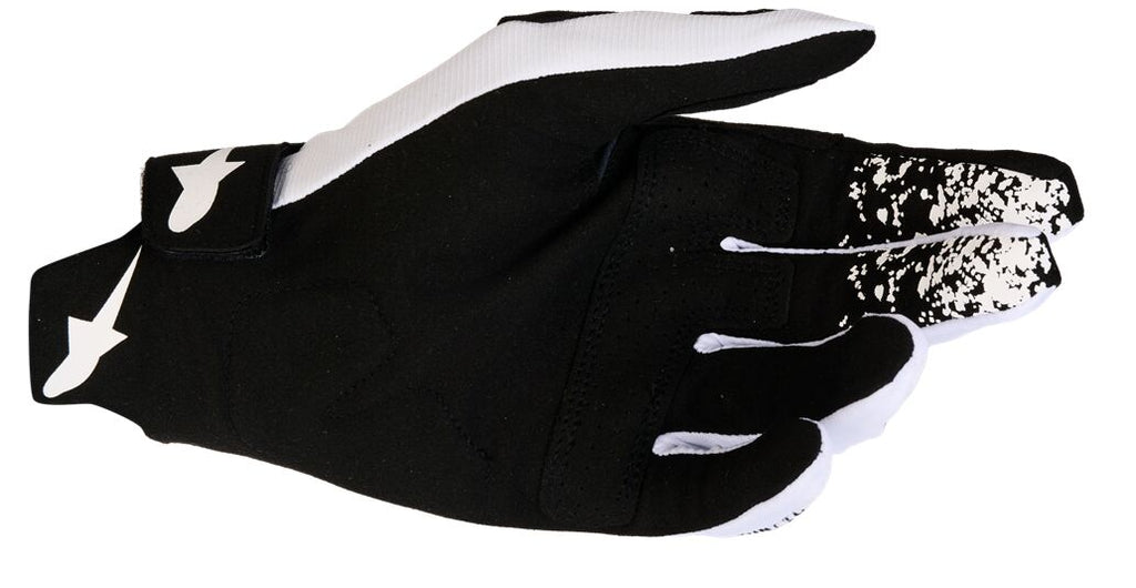 GLOVES TECHSTAR WHITE/BLACK L