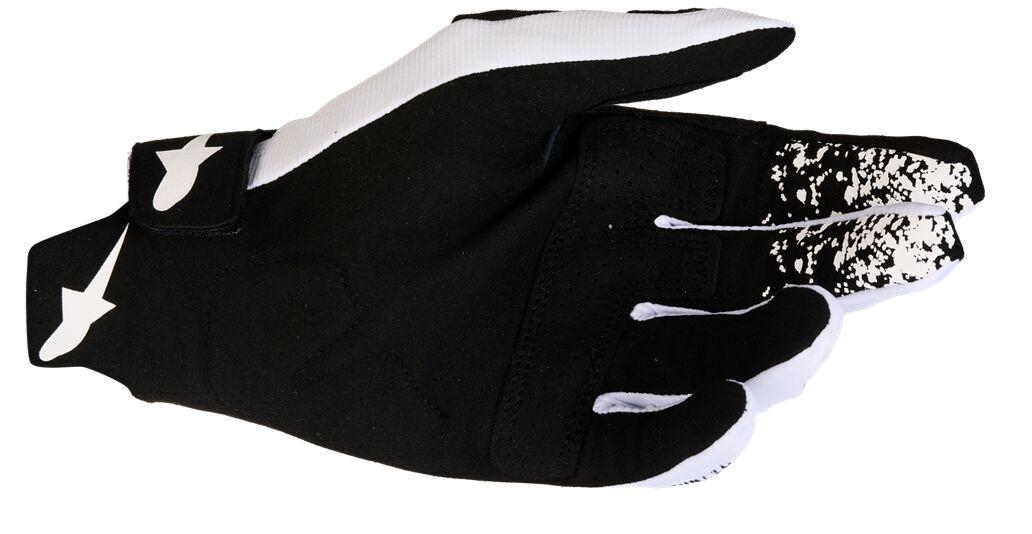 GLOVES TECHSTAR WHITE/BLACK L