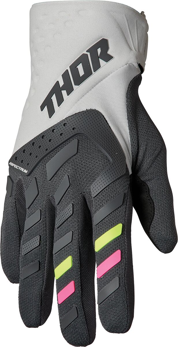 GLOVE SPECTRUM WMN GY/CH LG