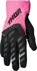 GLOVE SPECTRUM WMN PK/BK LG