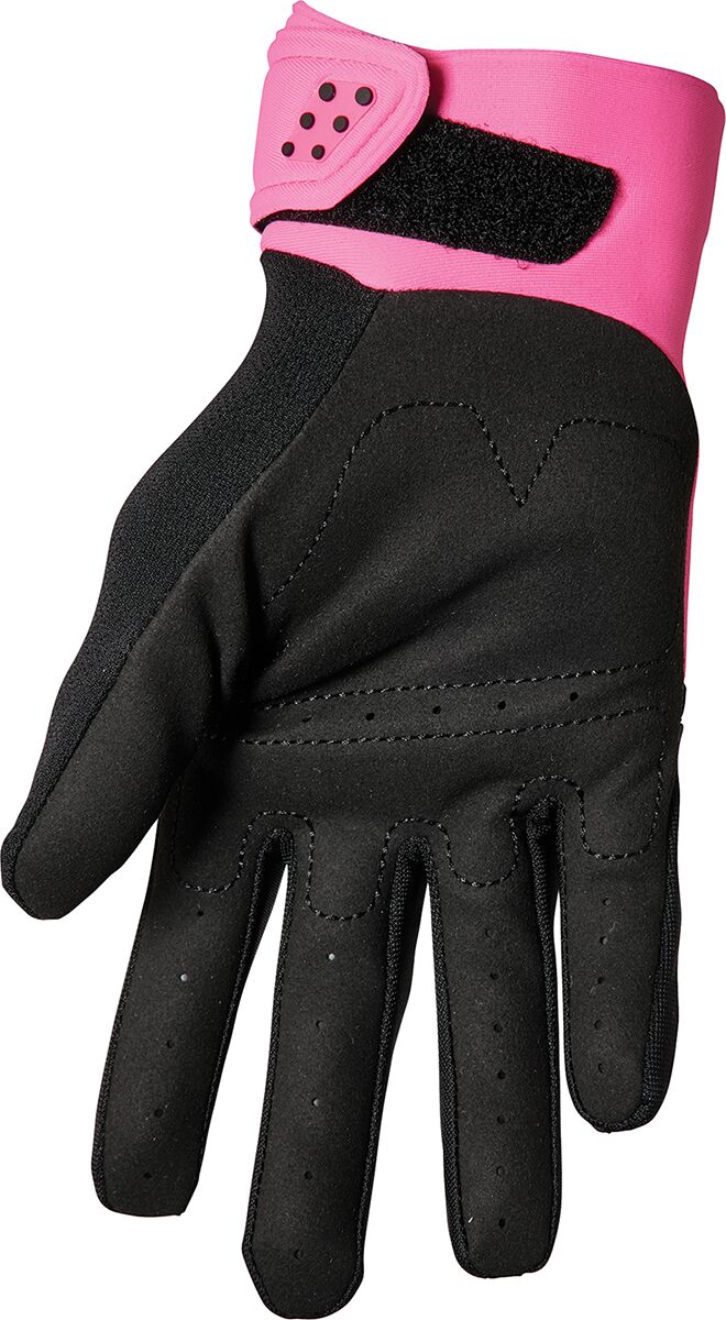 GLOVE SPECTRUM WMN PK/BK LG