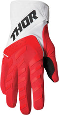 GLOVE SPCTRM YT RD/WH XS