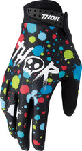 GLOVES YTH LAUNCHMODE SPLAT BL
