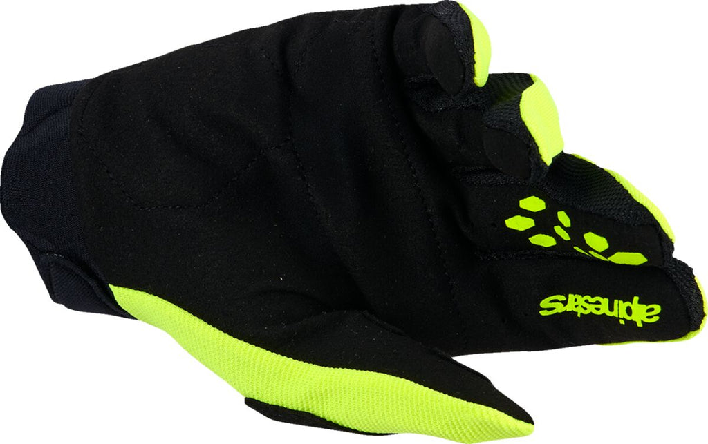 GLOVES YTH FULL BORE V2 YELLOW