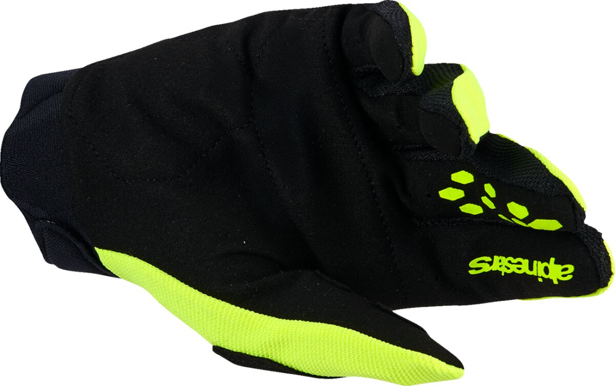GLOVES YTH FULL BORE V2 YELLOW