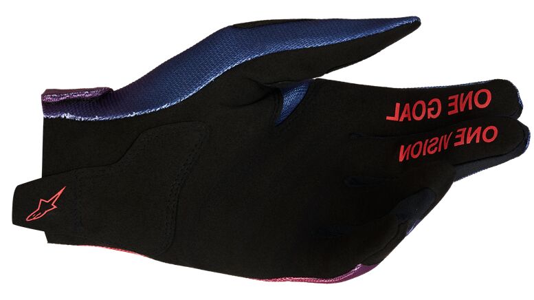 GLOVES YTH RADAR RED/BLUE L