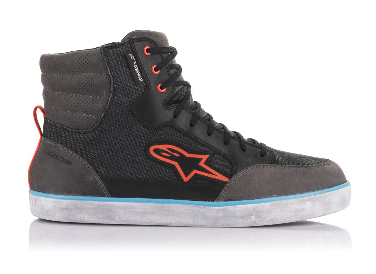 SHOE J-6 WP BK/GY/BL 8.5