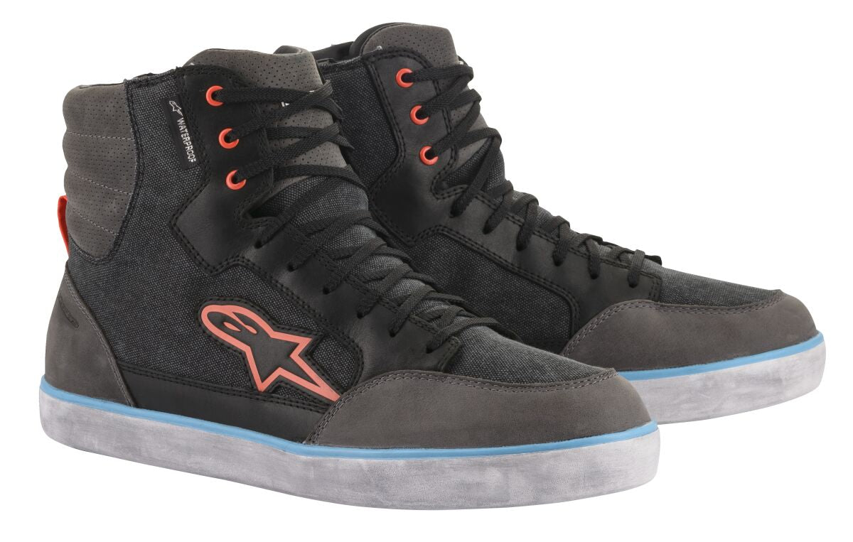 SHOE J-6 WP BK/GY/BL 9