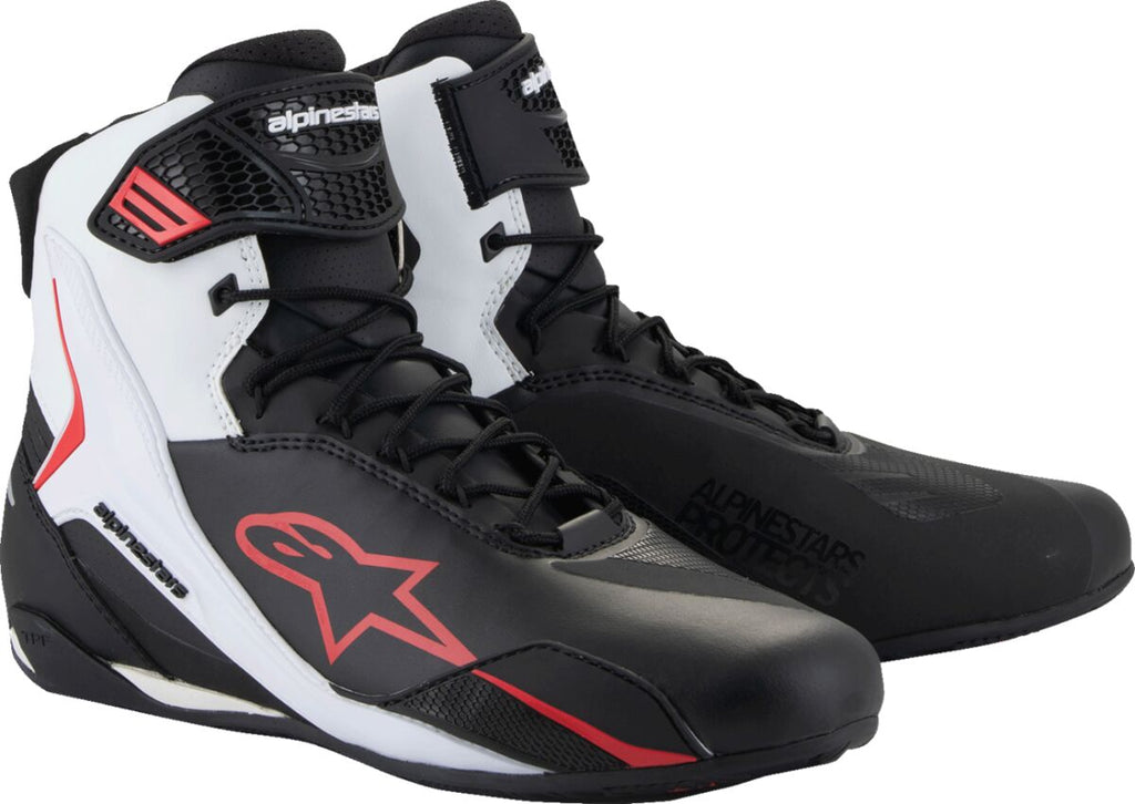 SHOE FASTER V4 BLK/WHT/RD 8