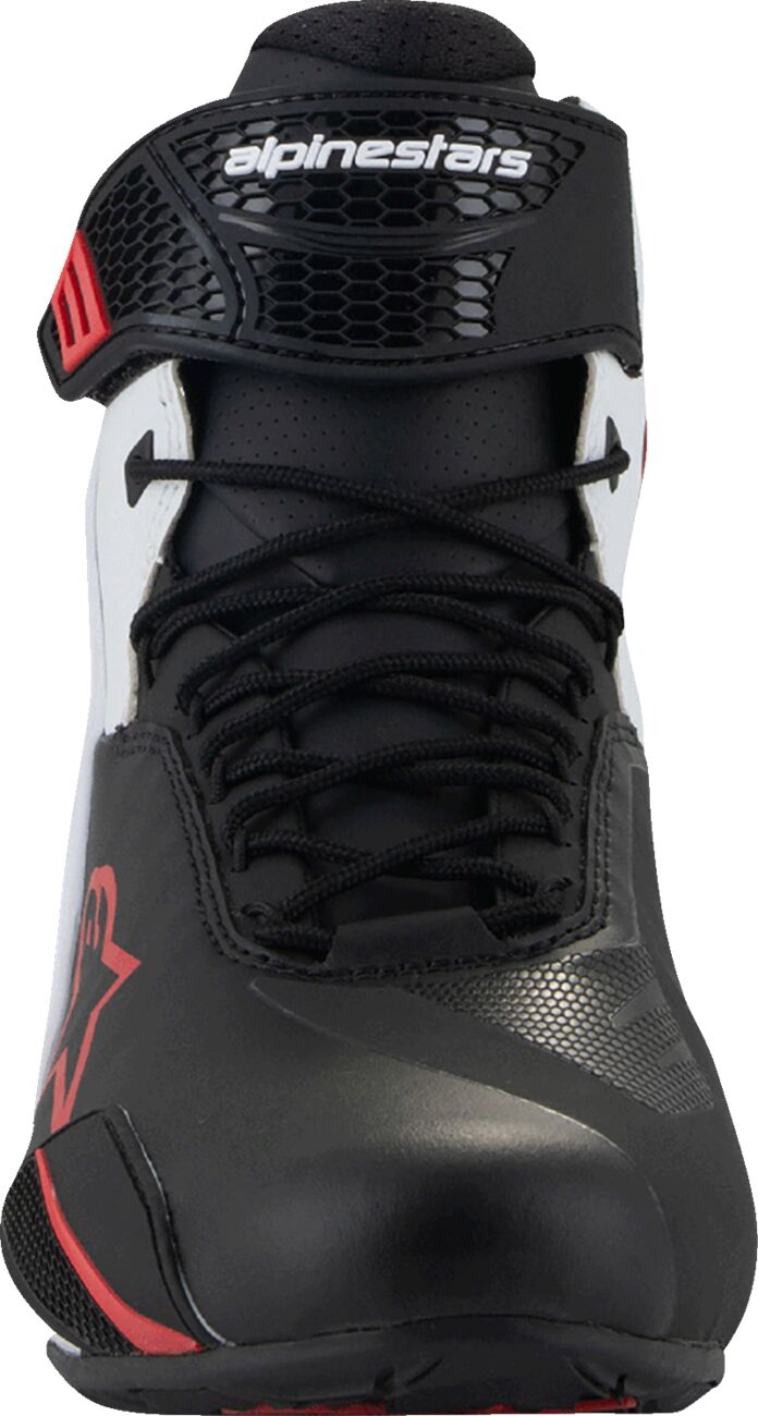 SHOE FASTER V4 BLK/WHT/RD 8