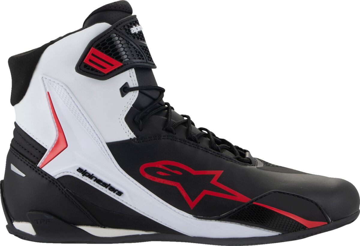 SHOE FASTER V4 BLK/WHT/RD 8