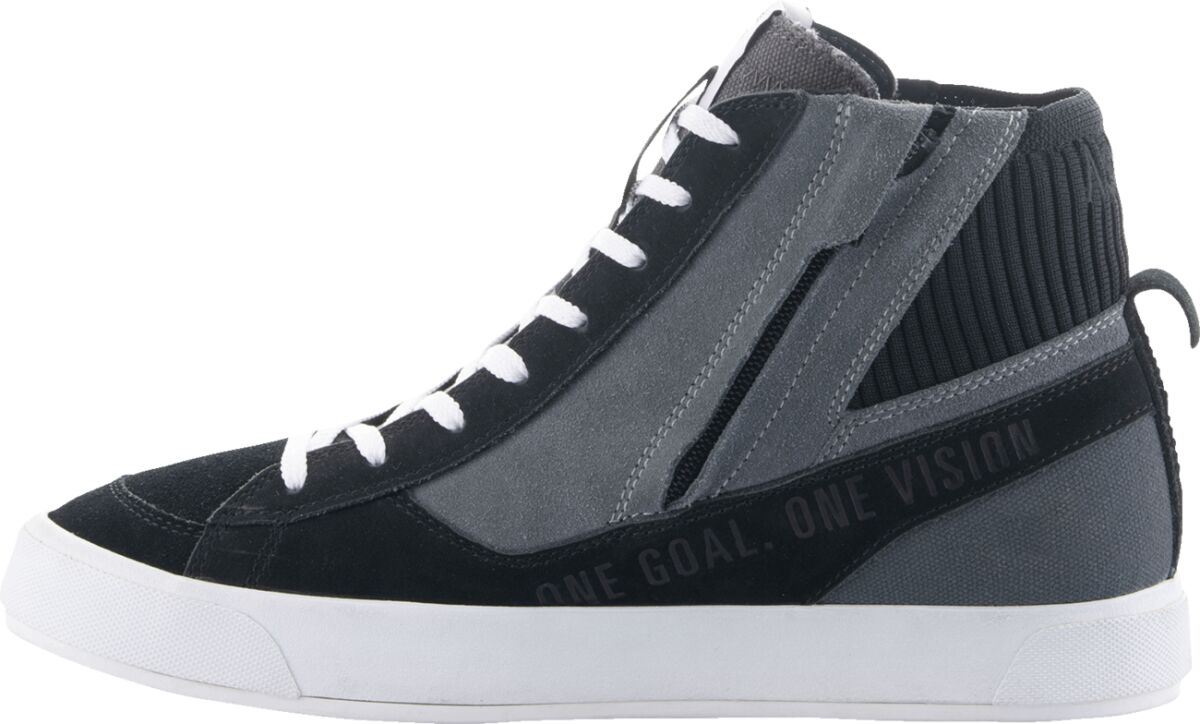 SHOE STATED BLK/GRY/WHT 9