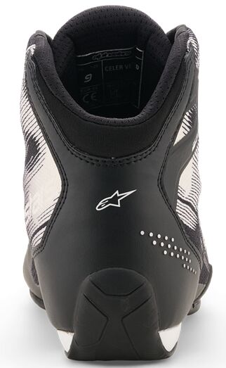 SHOE CELER VENTED BLACK/WHITE