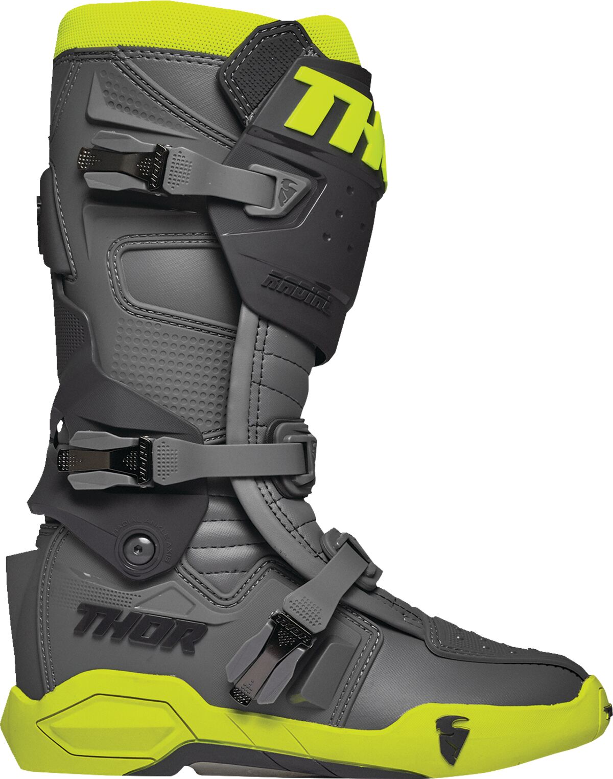 BOOT RADIAL GY/FLO YL 11