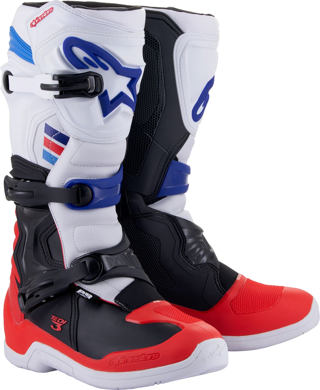 BOOT TECH3 WT/RD/BL 7