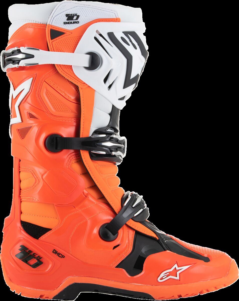 BOOT TECH 10 ENDURO ORANGE FLU