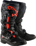 BOOT TECH 7 BLACK/RED FLUO 7
