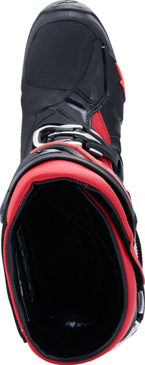 BOOT TECH 10 BLK/RD 12