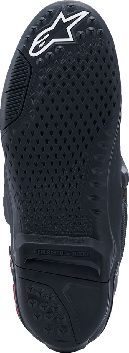 BOOT TECH 10 BLK/RD 12