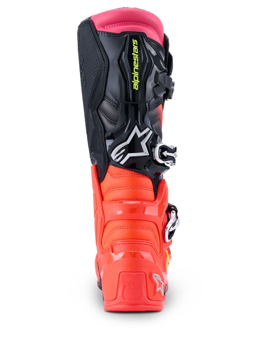 BOOT TECH 7 BLK/RD FLUO/PINK 1