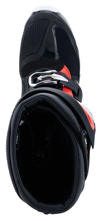 BOOT T7 END DS BLACK/RED/WH 12