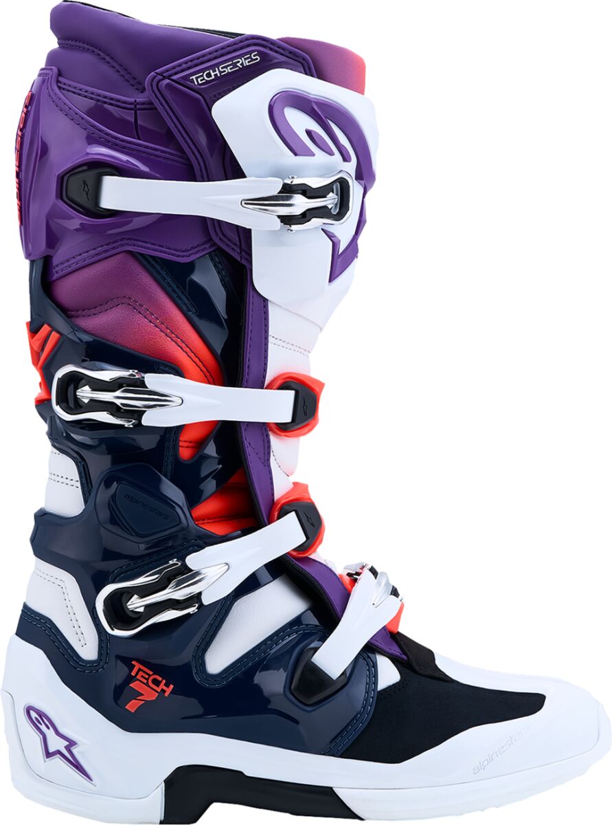 BOOT TECH 7 PURPLE BLUE FLUO R
