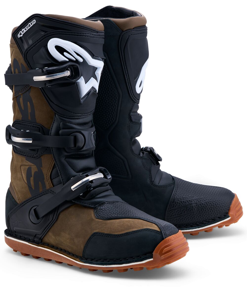 BOOT TECH T BROWN BLACK GUM 10