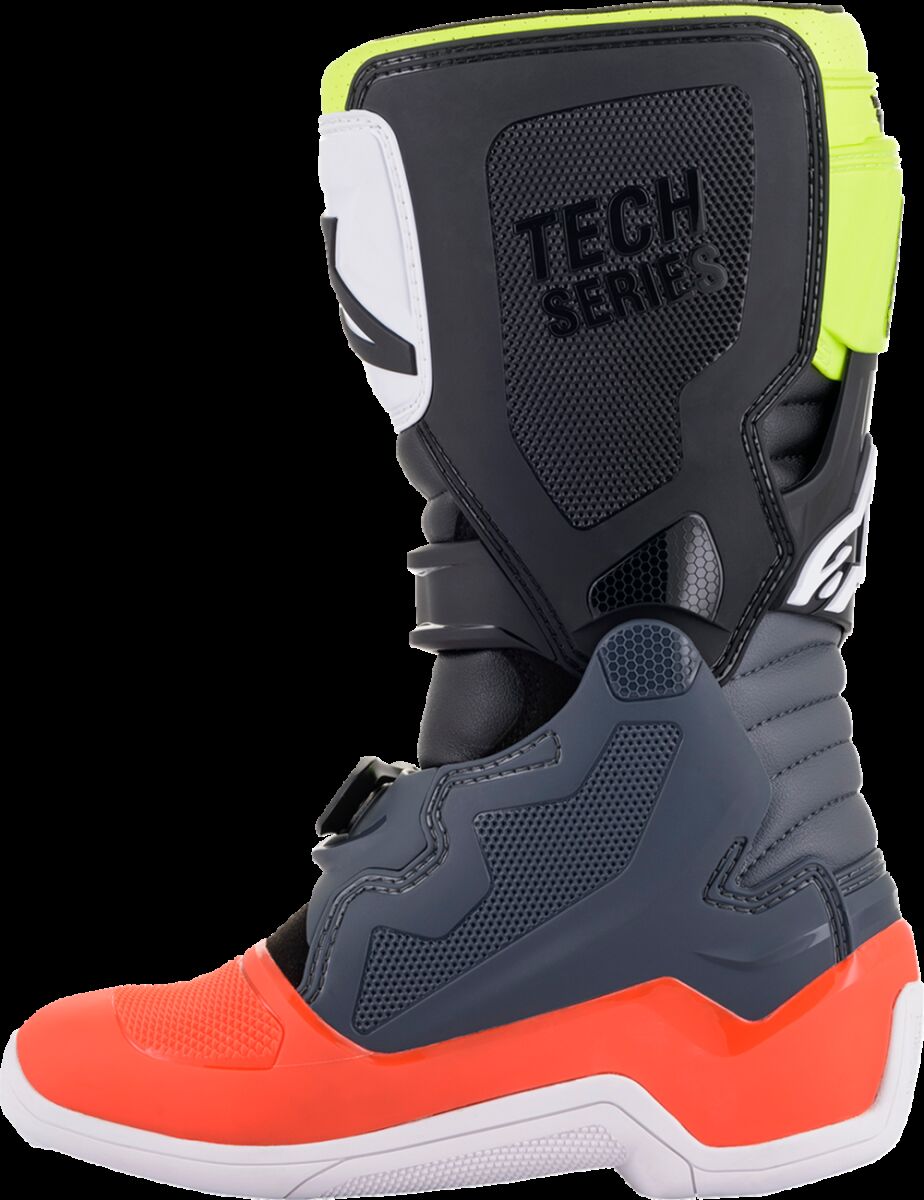 BOOT TECH7S GY/RD/YL 2