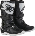BOOT TECH3S YTH WHT/BLK 6
