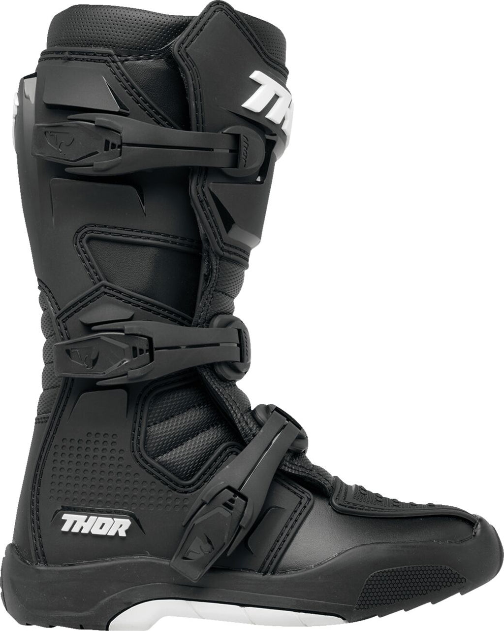 BOOT YTH BLITZ XR BK/WH 7