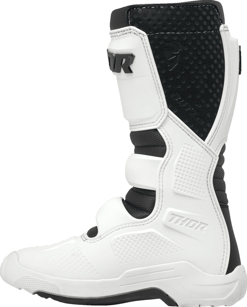 BOOT YTH BLITZ XR WH/BK 5