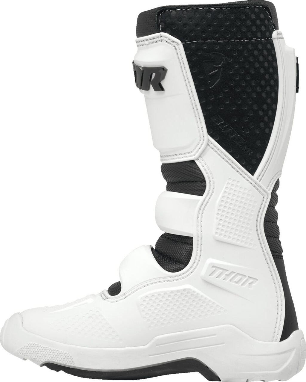 BOOT YTH BLITZ XR WH/BK 7
