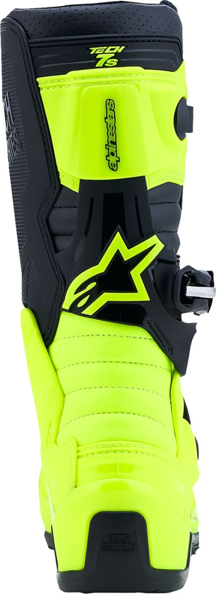 BOOT TECH7S YELLOW/BLACK 7
