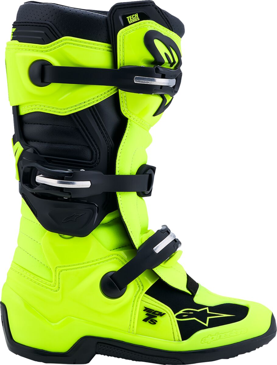 BOOT TECH7S YELLOW/BLACK 8