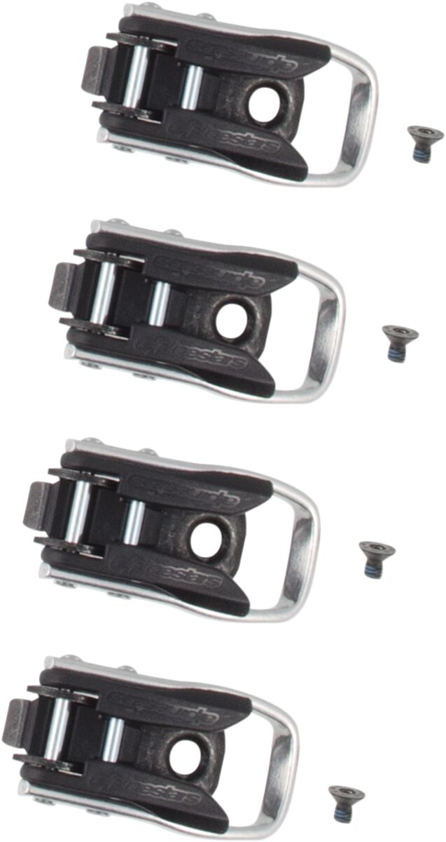 BUCKLE + SCREW T7/T10 BLACK