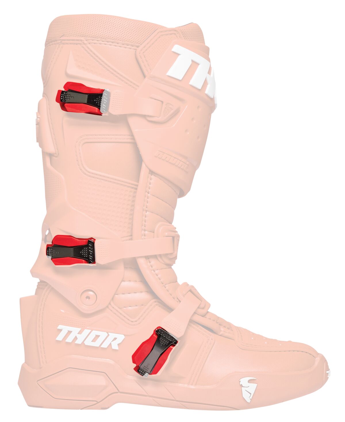 BUCKLE KIT RADIAL RED