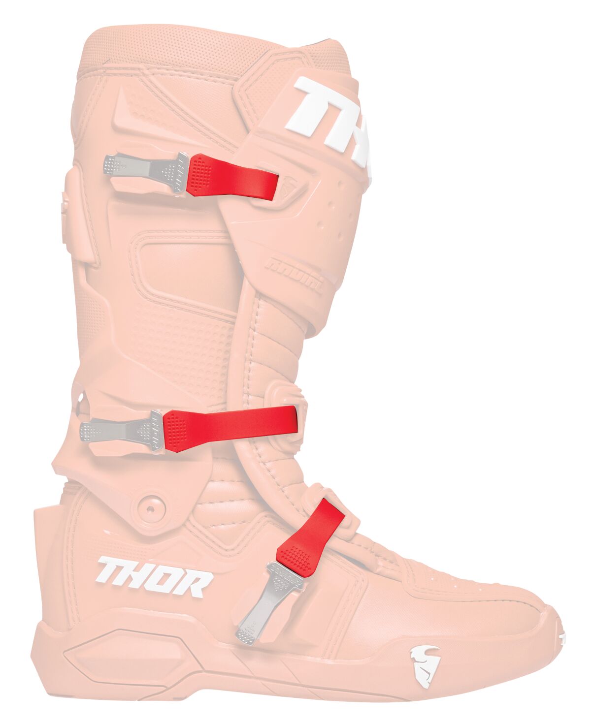 STRAP KIT RADIAL RED LEFT