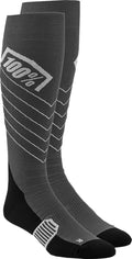 SOCK HI SIDE GY S/M