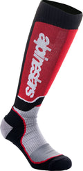 SOCK MX PLUS BLK/RED/GY S