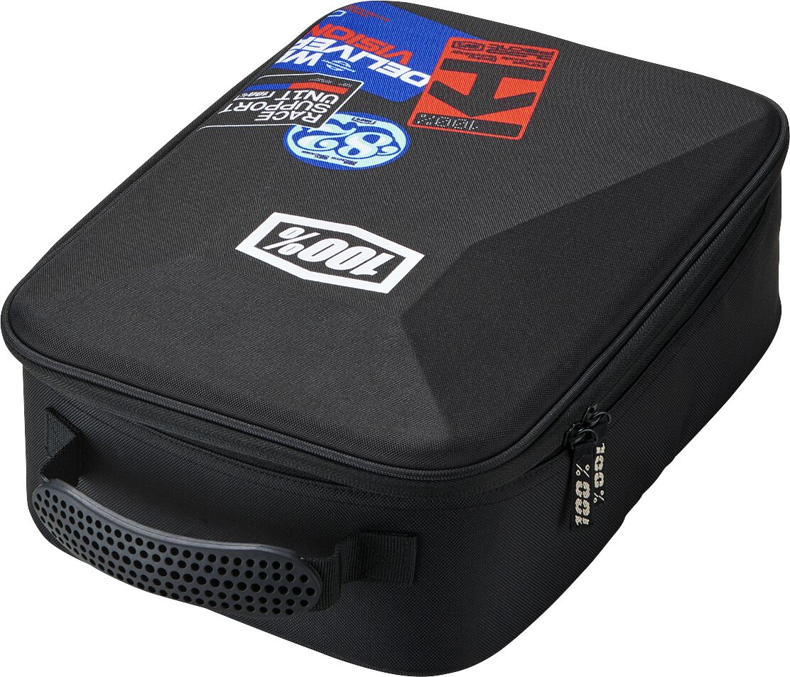 CASE GOGGLE 100% VALISE BLACK