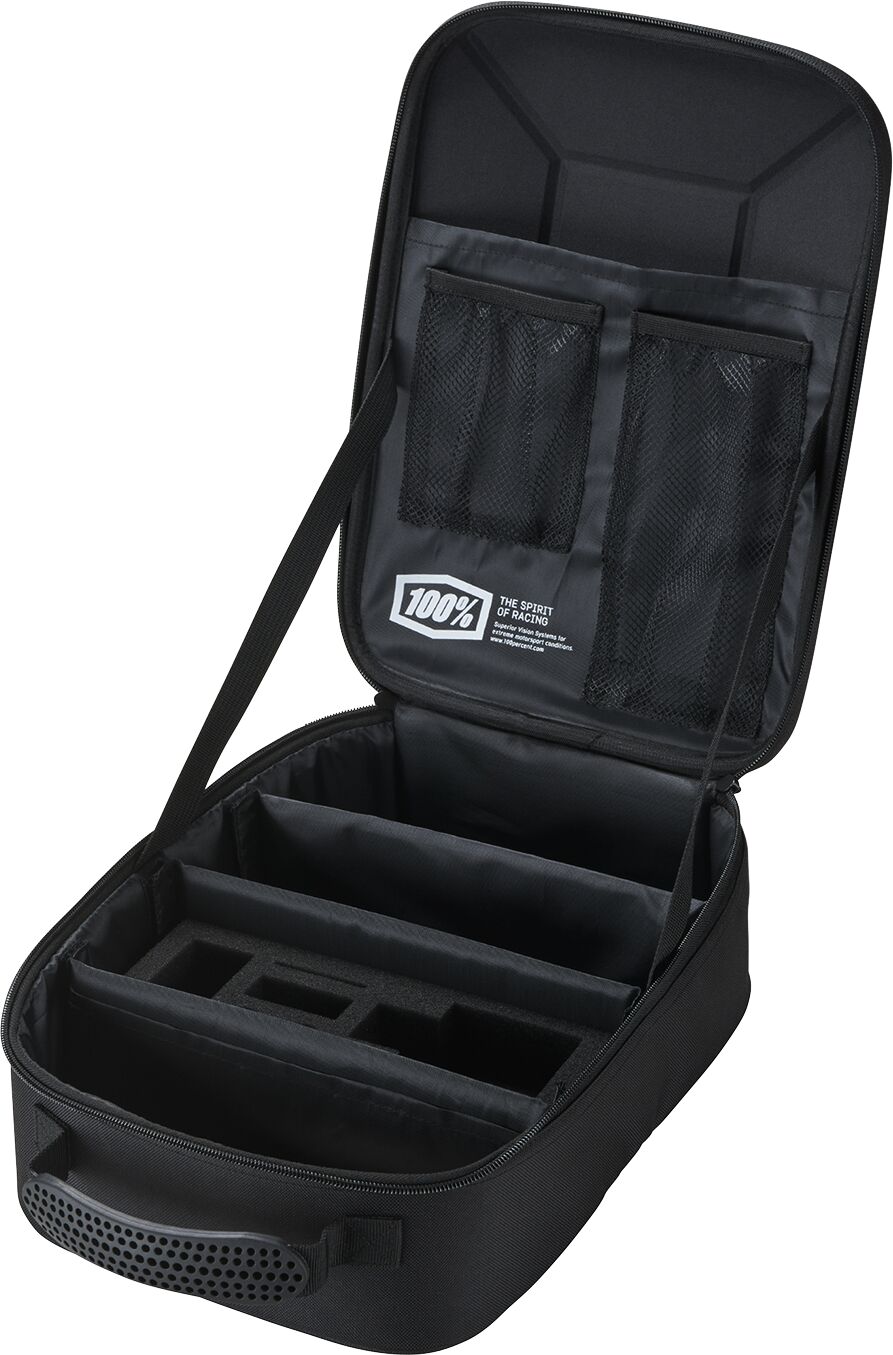 CASE GOGGLE 100% VALISE BLACK