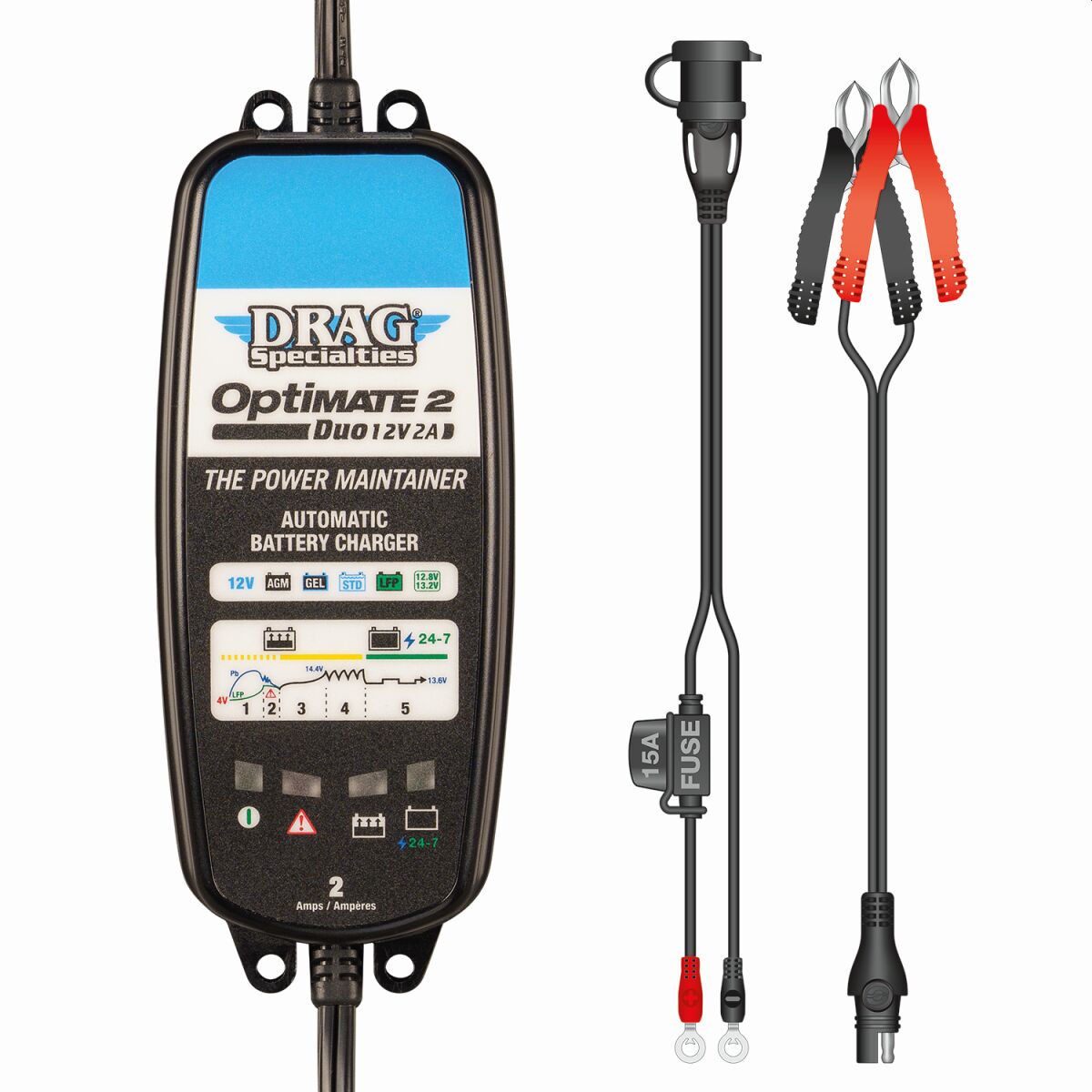 CHARGER EU OPTIMATE 2 DUO DRAG