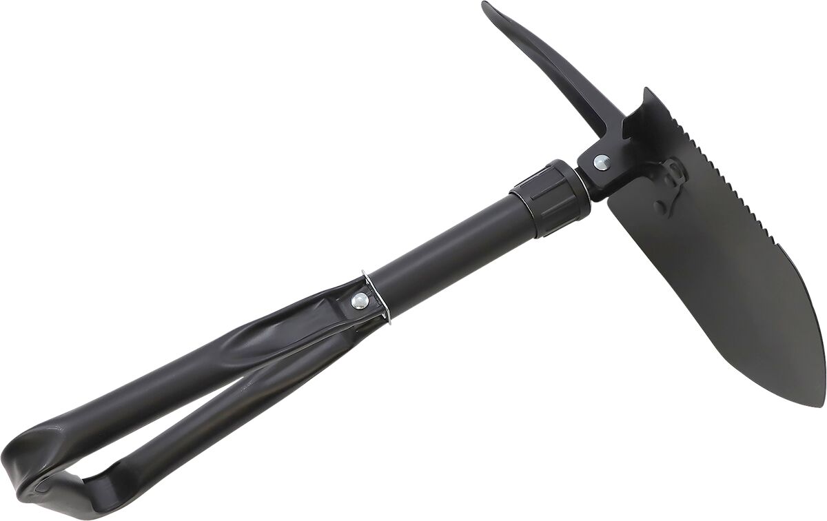SHOVEL FOLDBLE BLK MSE