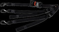 SPARE TIRE Y-STRAPS UTV BLK MS