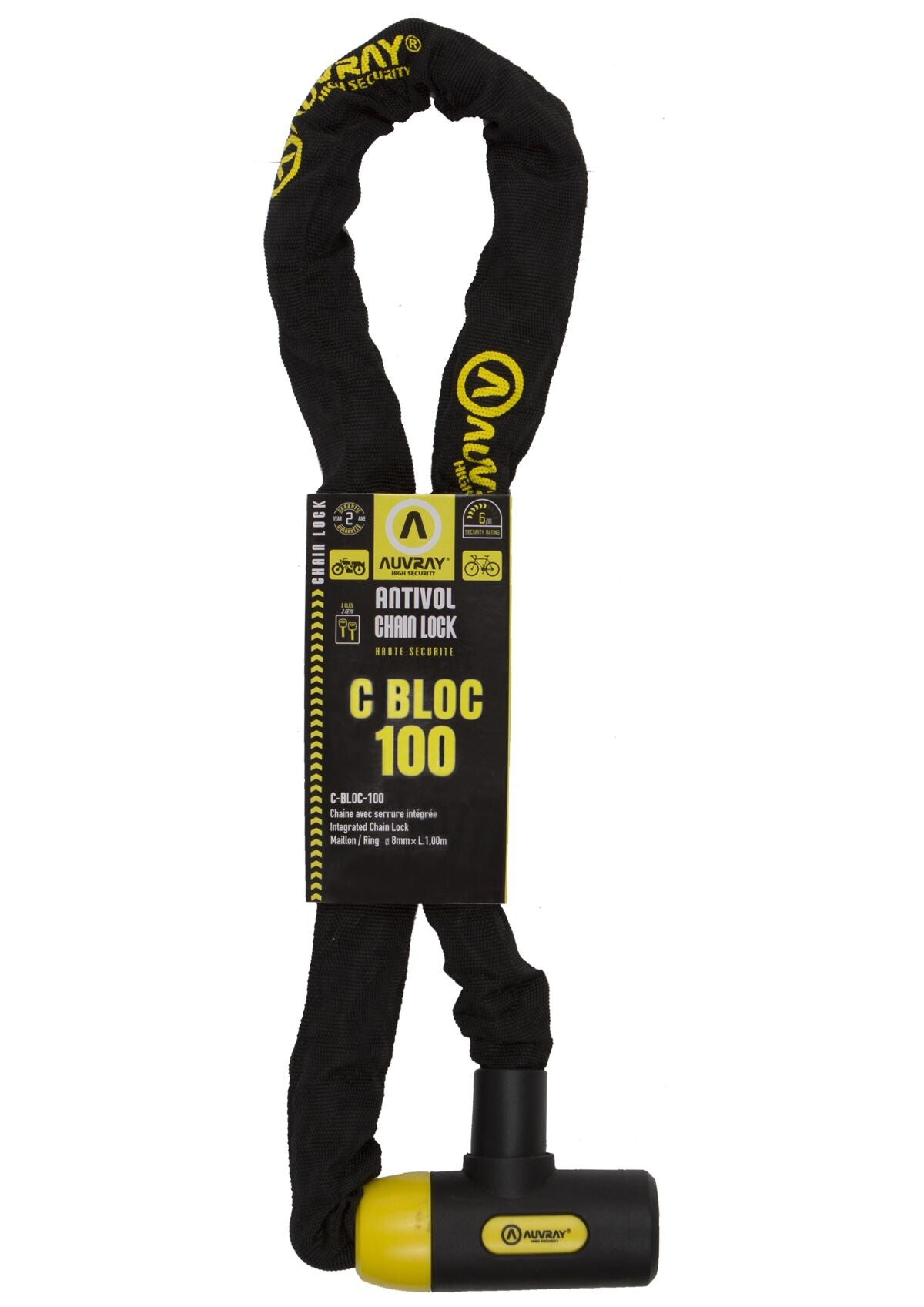 CHAIN C-BLOC LEN100 DIA8
