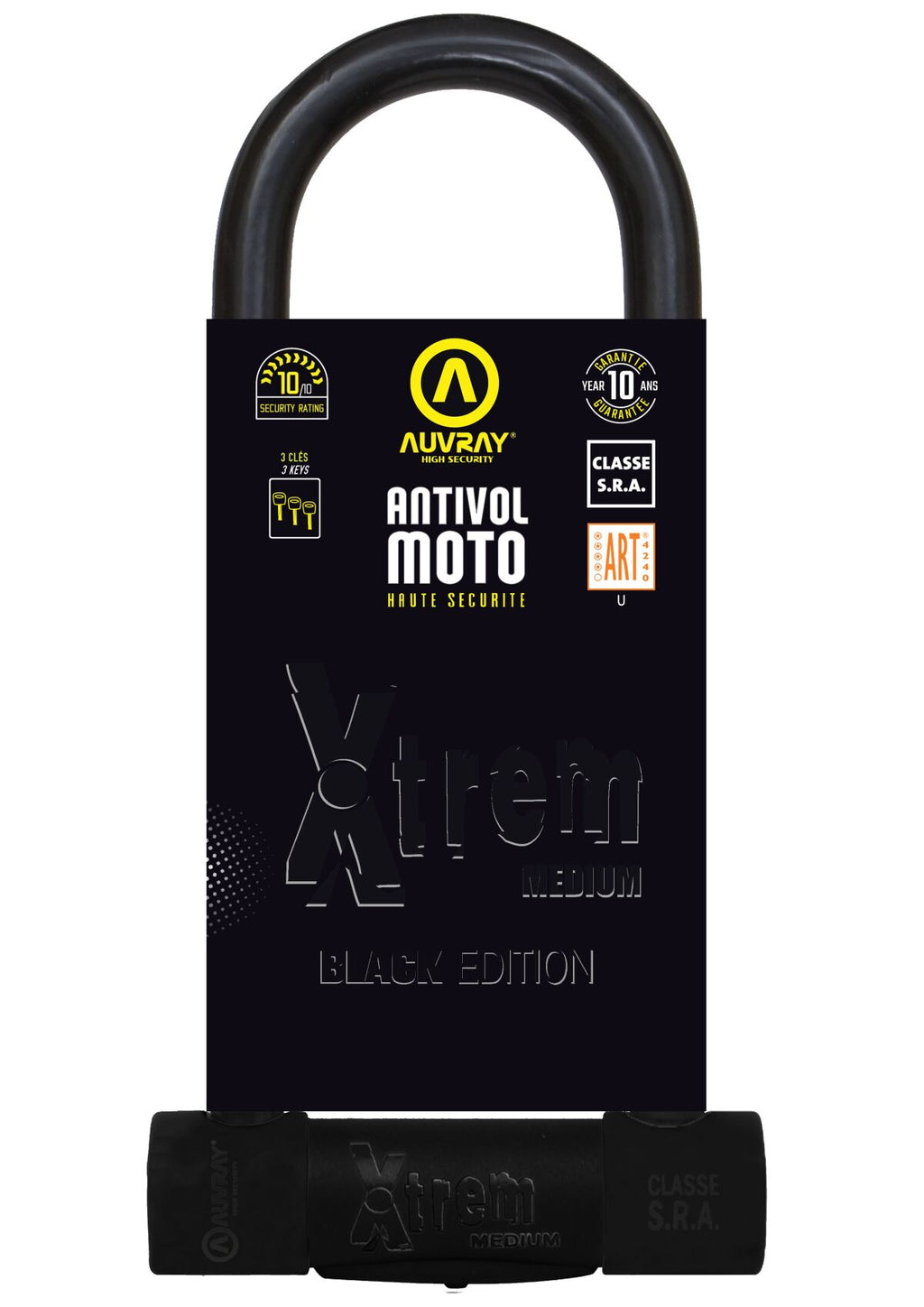 U LOCK BLACK EDITION SRA 85X23