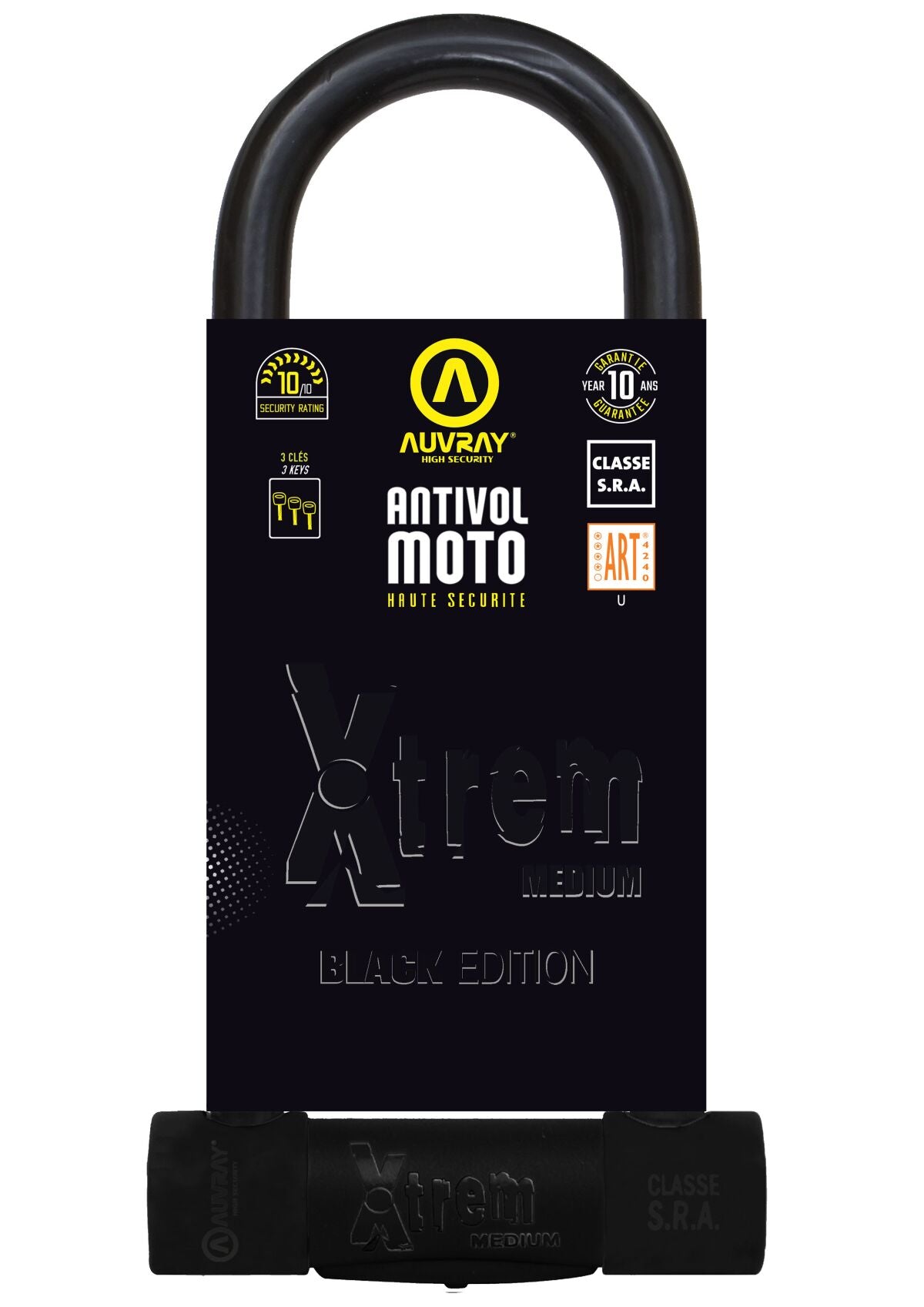 U LOCK BLACK EDITION SRA 85X23