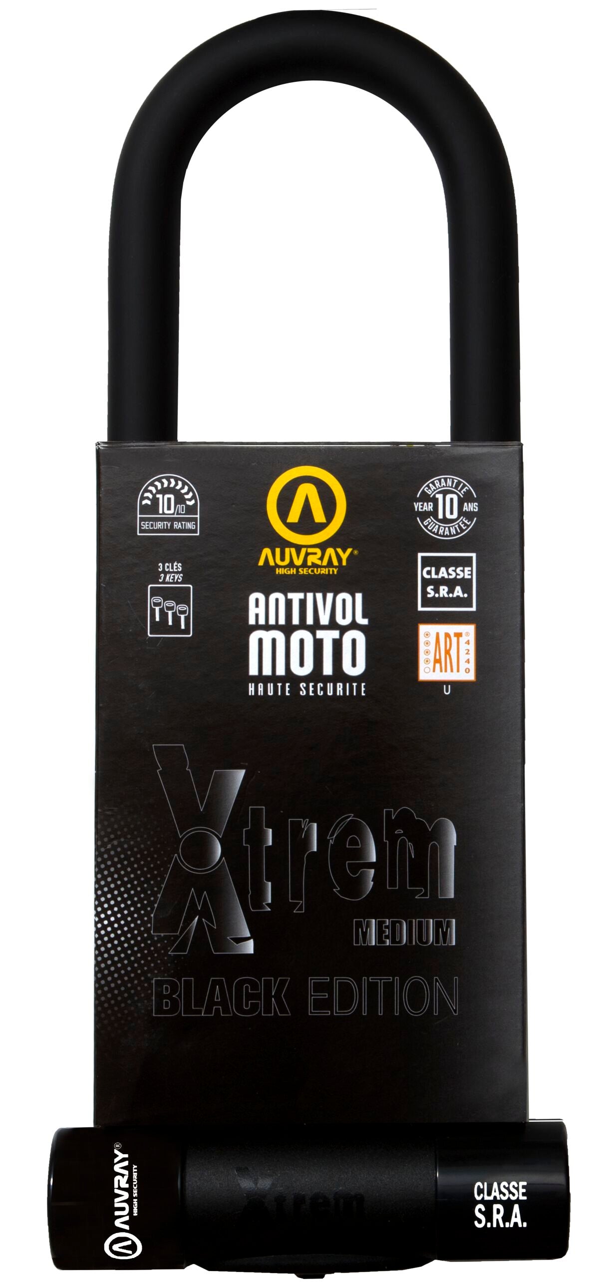 U LOCK XTREME MEDIUM BLACK EDI