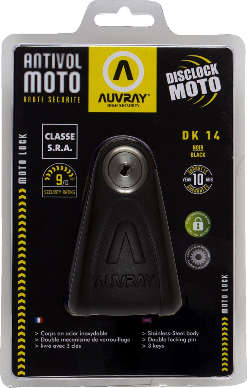 BLOCK DISC LOCK DK-14 SRA BLAC