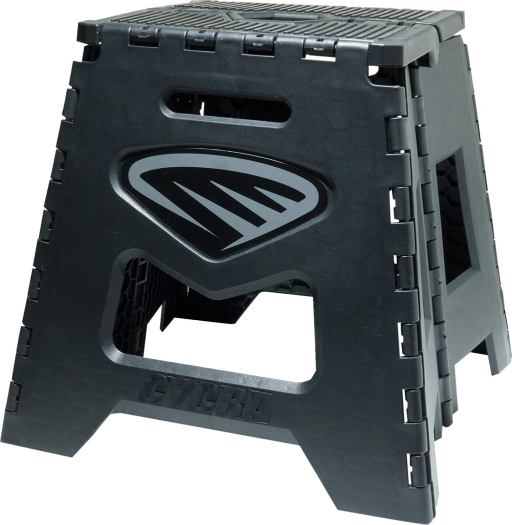 FOLDING MOTOSTAND - BLACK W/ B